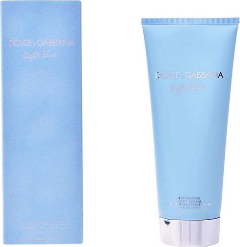 dolce gabbana light blue crema corpo|dolce gabbana light blue cream.